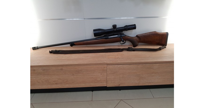 Sztucer Sauer 202 kal.9,3x62 na lewą ręke z lunetą Swarovski Z4i