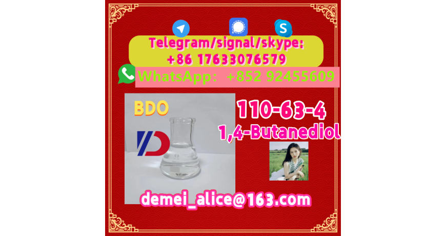 Manufacturer Supply Raw Material CAS 110-63-4 1,4-Butanediol BDO