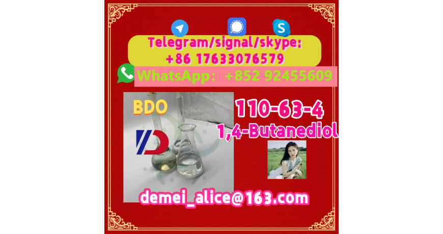 Manufacturer Supply Raw Material CAS 110-63-4 1,4-Butanediol BDO