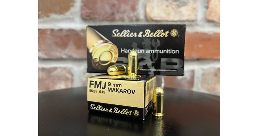 Amunicja 9mm Makarov 6,1g FMJ