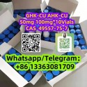 GHK-Cu AHK-Cu 50mg 100mg*10Vials CAS 49557-75-7 89030-95-5 767286-83-9