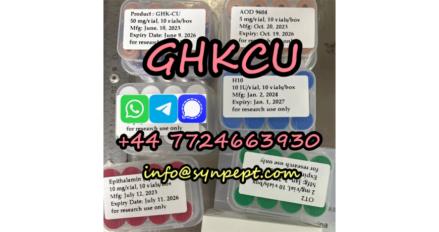 USA CA stock GHK-CU,cas no 49557-75-7,Copper Peptide