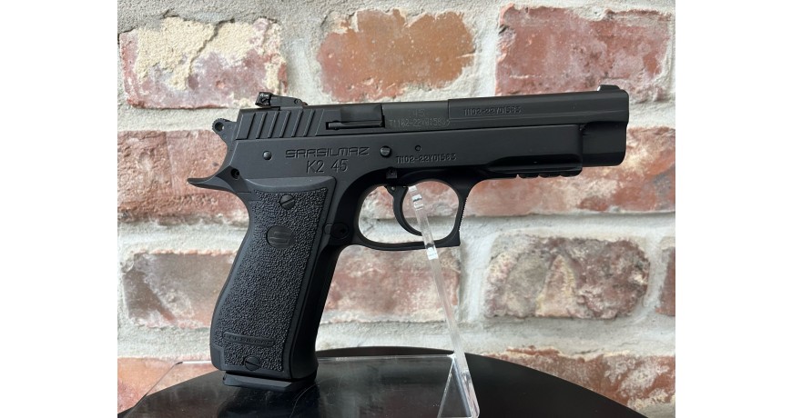 Pistolet Sarsilmaz K2-45 Black kal. .45 ACP