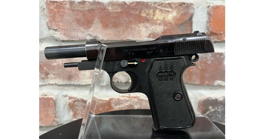 Pistolet Beretta Model 34 kal. 9×17. rok 1977