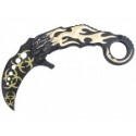 Nóż składany Master Cutlery Tac-Force Karambit Zombie Pattern