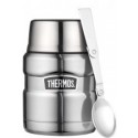 Termos obiadowy stalowy firmy THERMOS 470 mL - wgniecenia