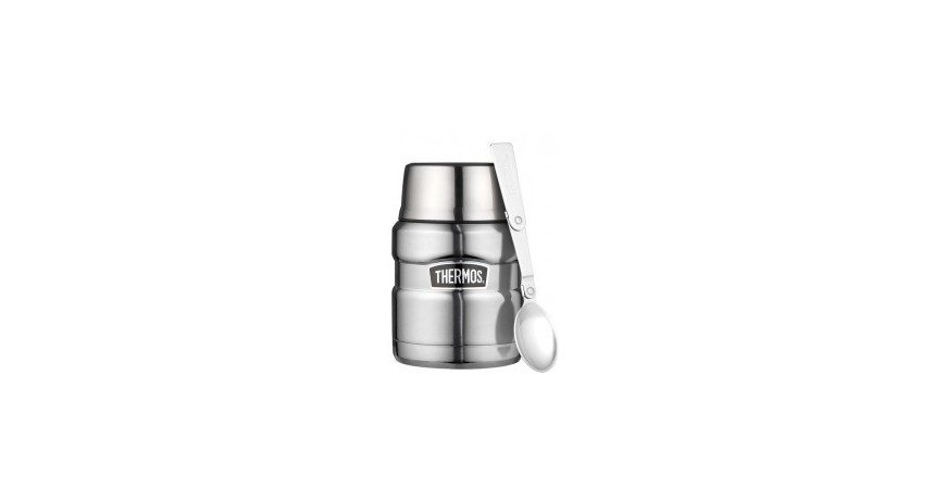 Termos obiadowy stalowy firmy THERMOS 470 mL - wgniecenia