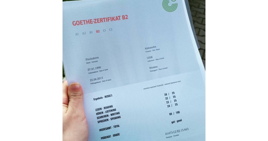 Buy ÖSD Zertifikat Deutsch Österreich B1 (ZDÖ B1)